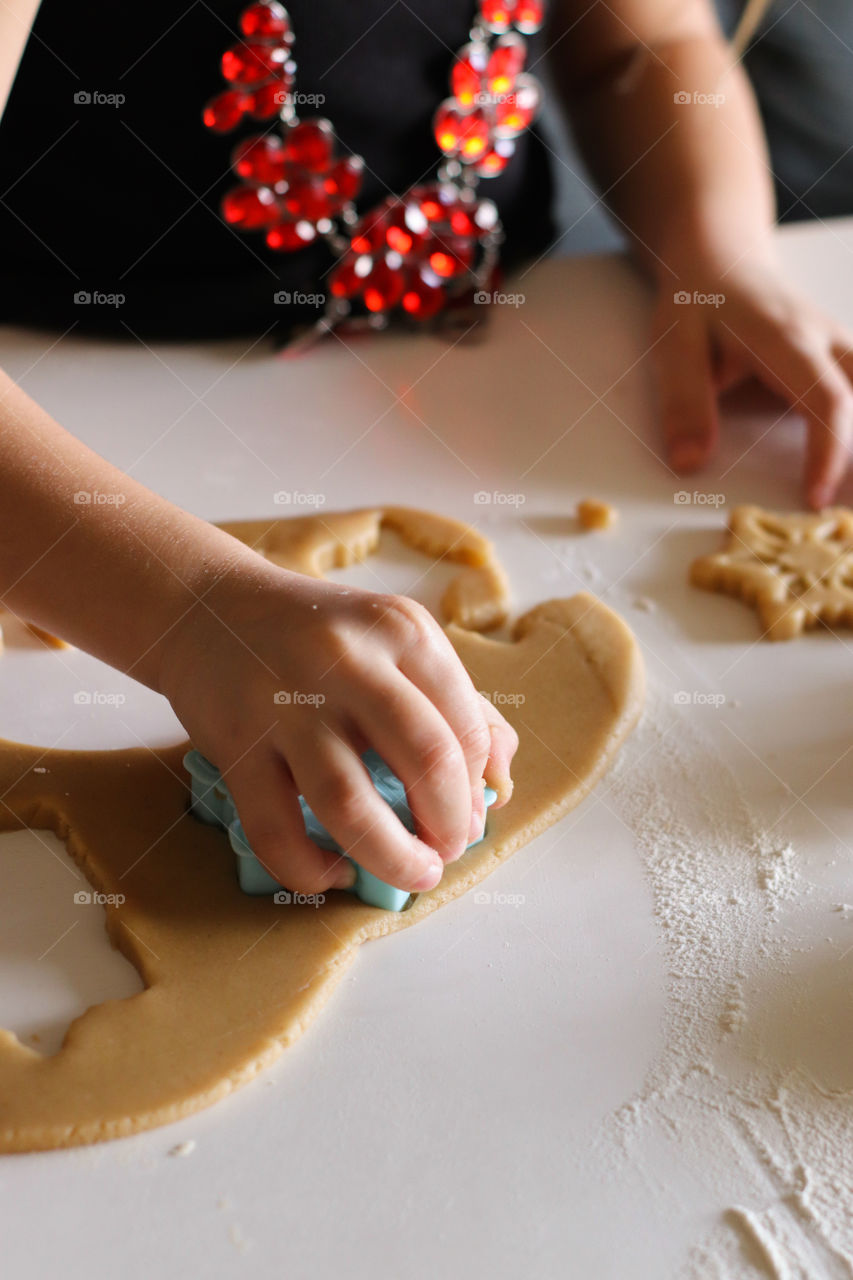 preparing snack for Santa