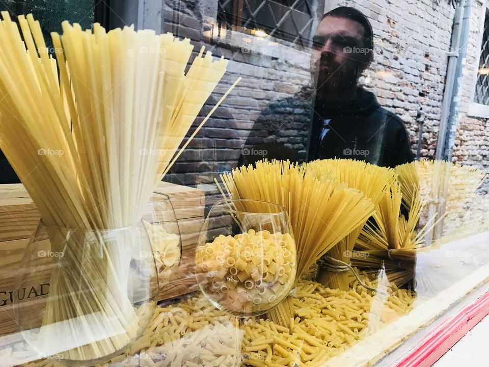 Pasta reflection 