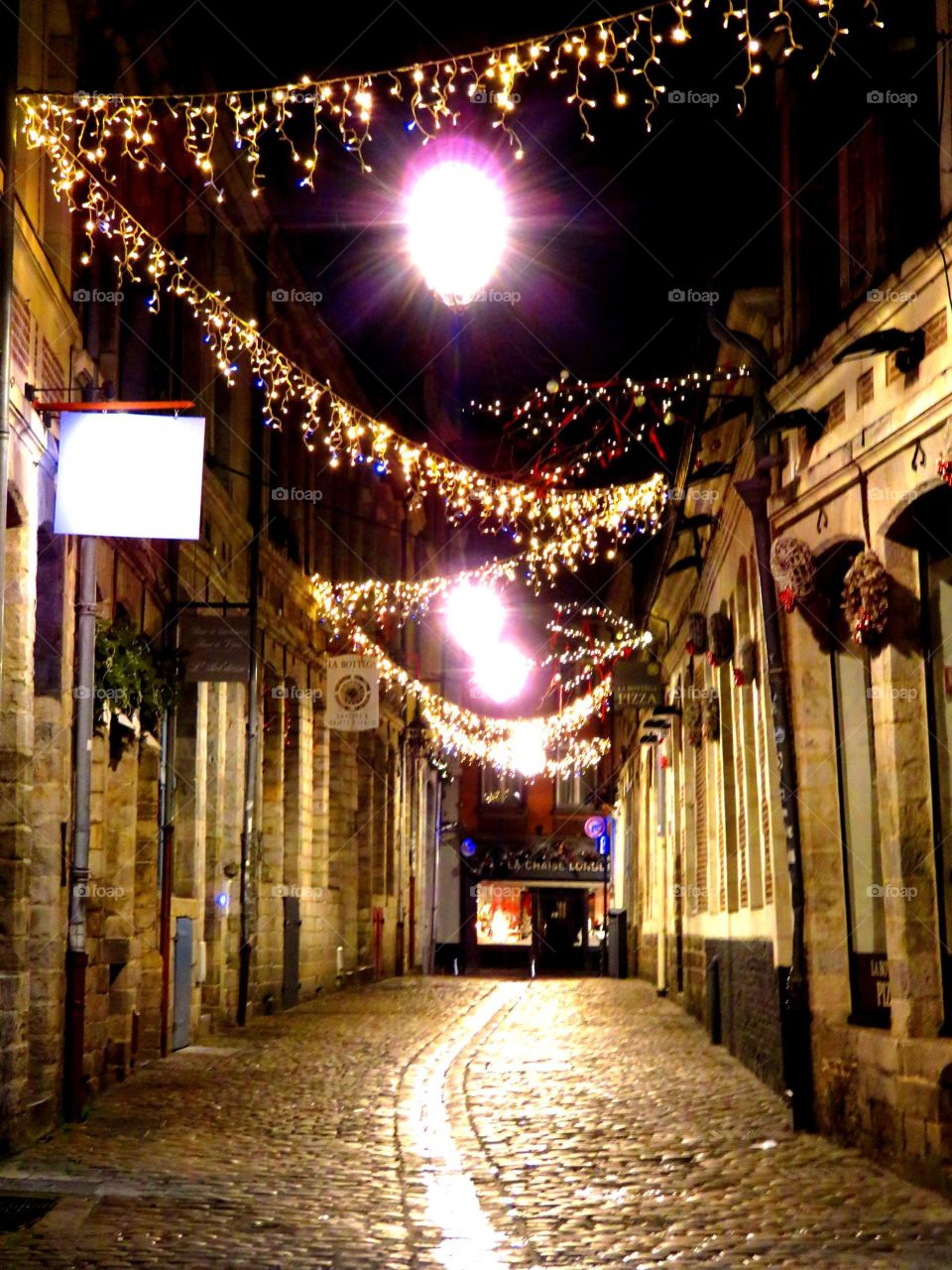 Old Lille by night