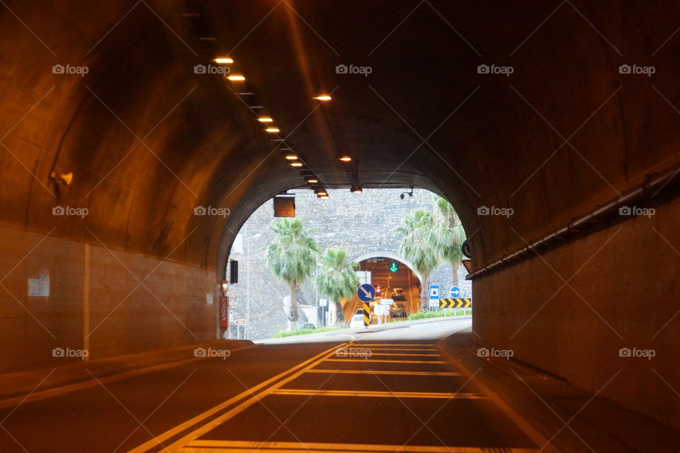 Série de tunnels sur l'île de Madère 