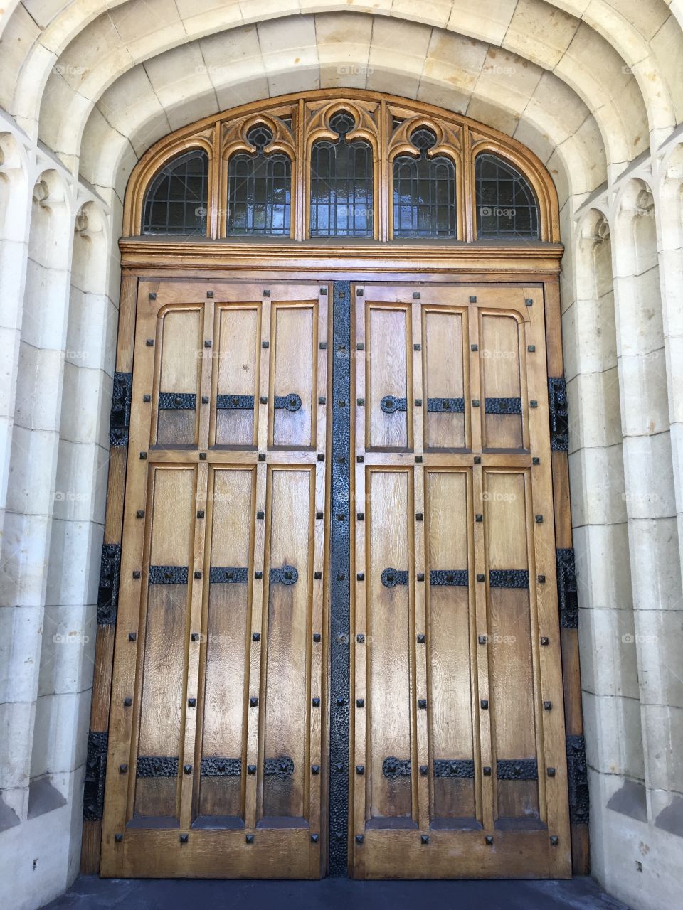 Wooden door