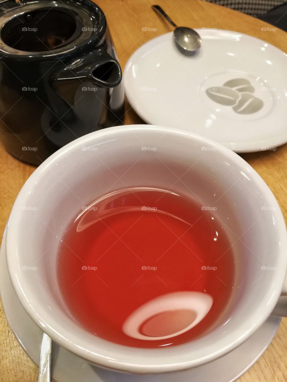 Cup of red tea