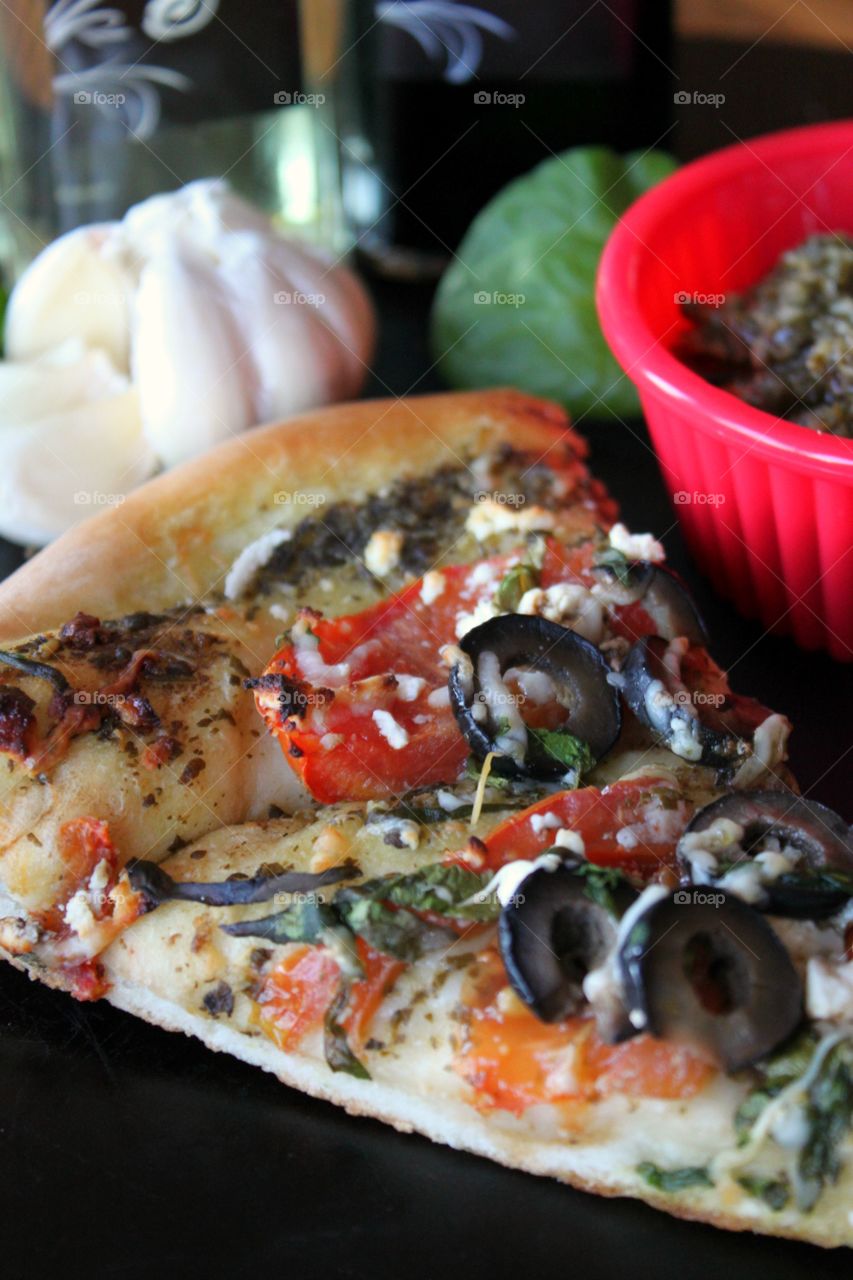 Mediterranean Pizza