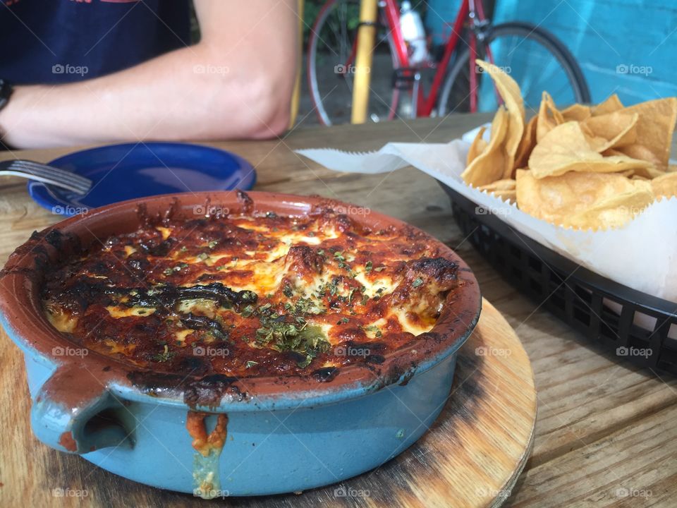 Queso fundido