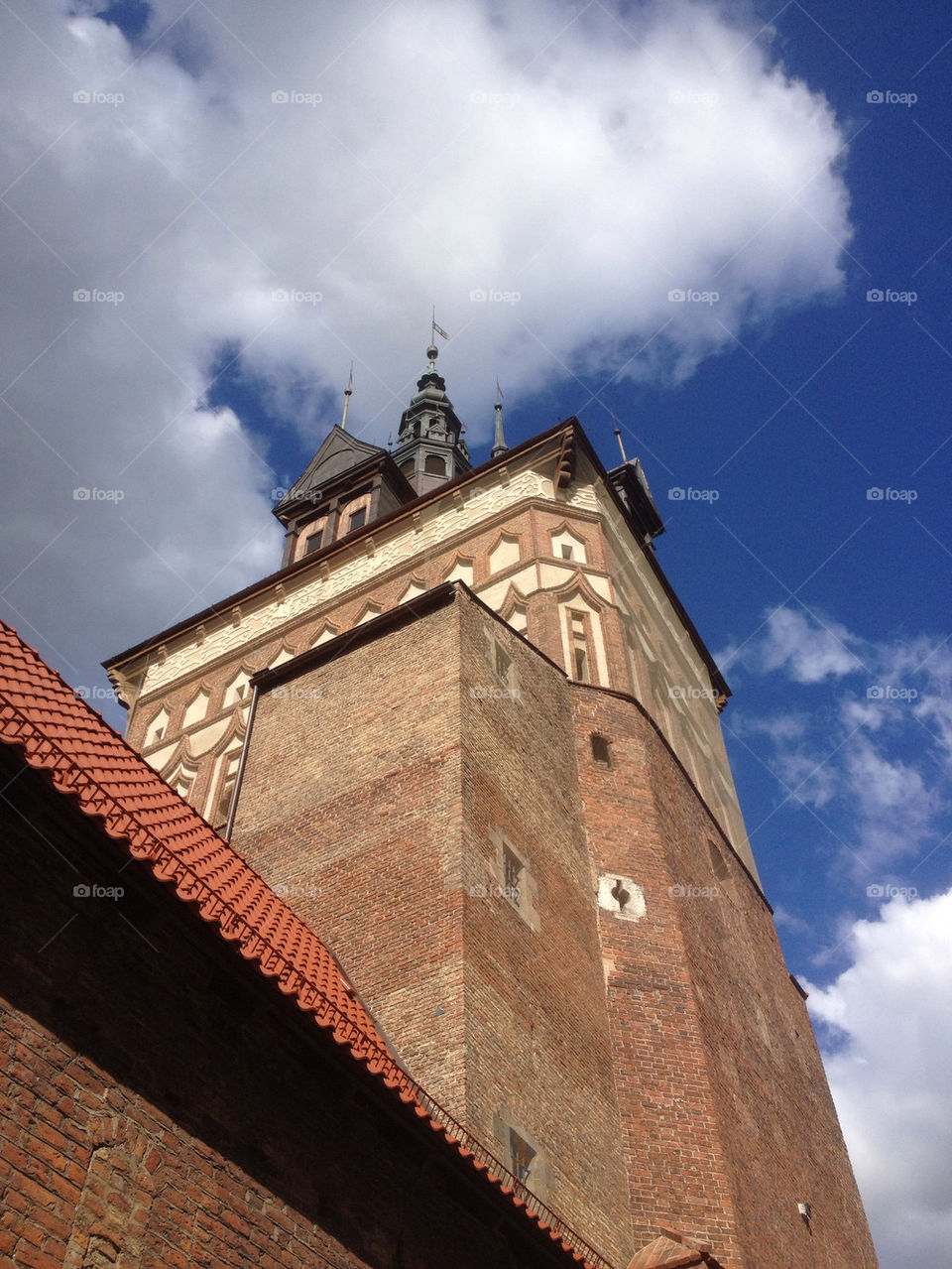 sky town architecture sightseeing by penguincody