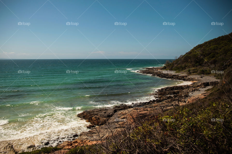 Beach view - Noosa Heads - Sunshine Coast - Australia 