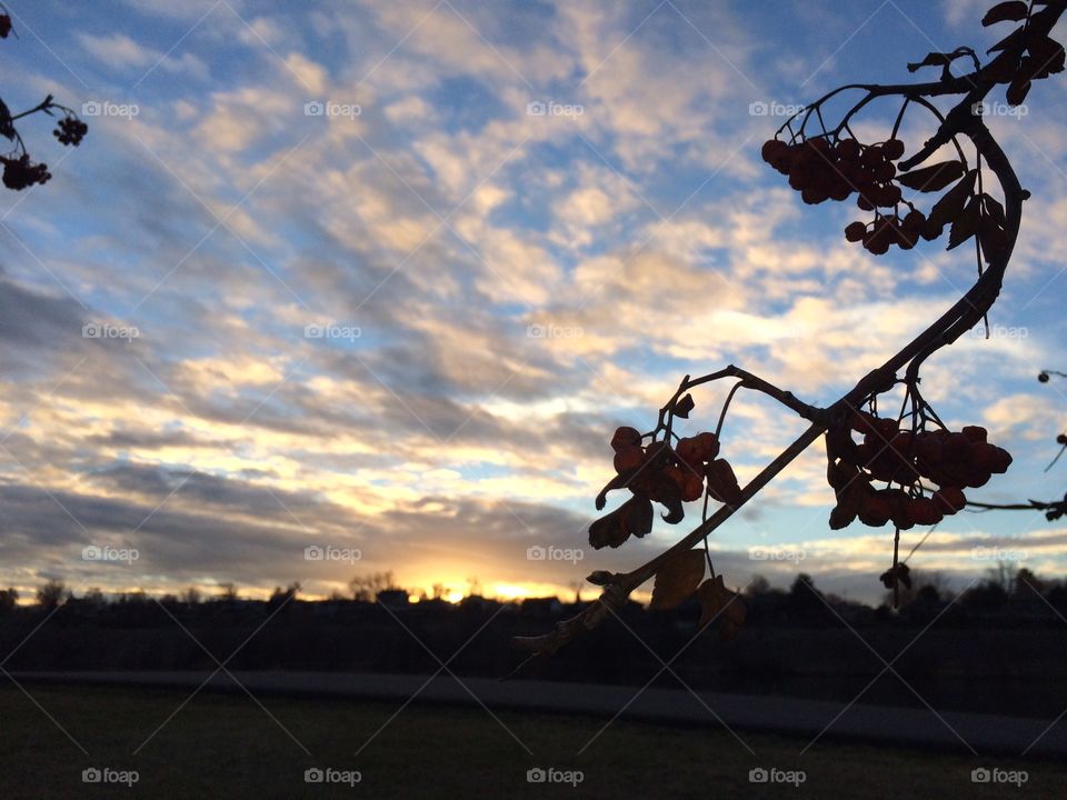 Sunset reflection on the Snake River in Lewiston, Idaho. 