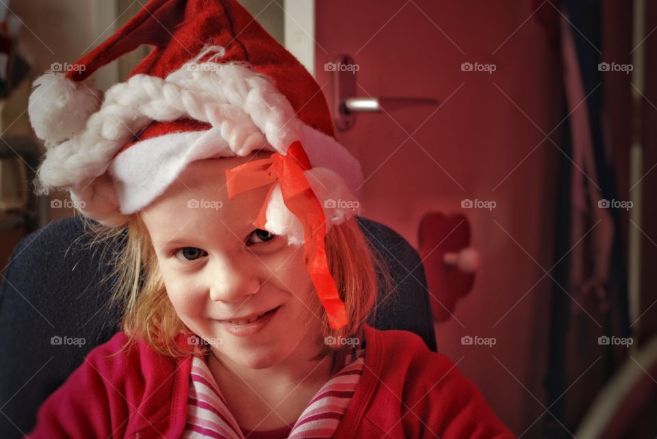 Santa girl