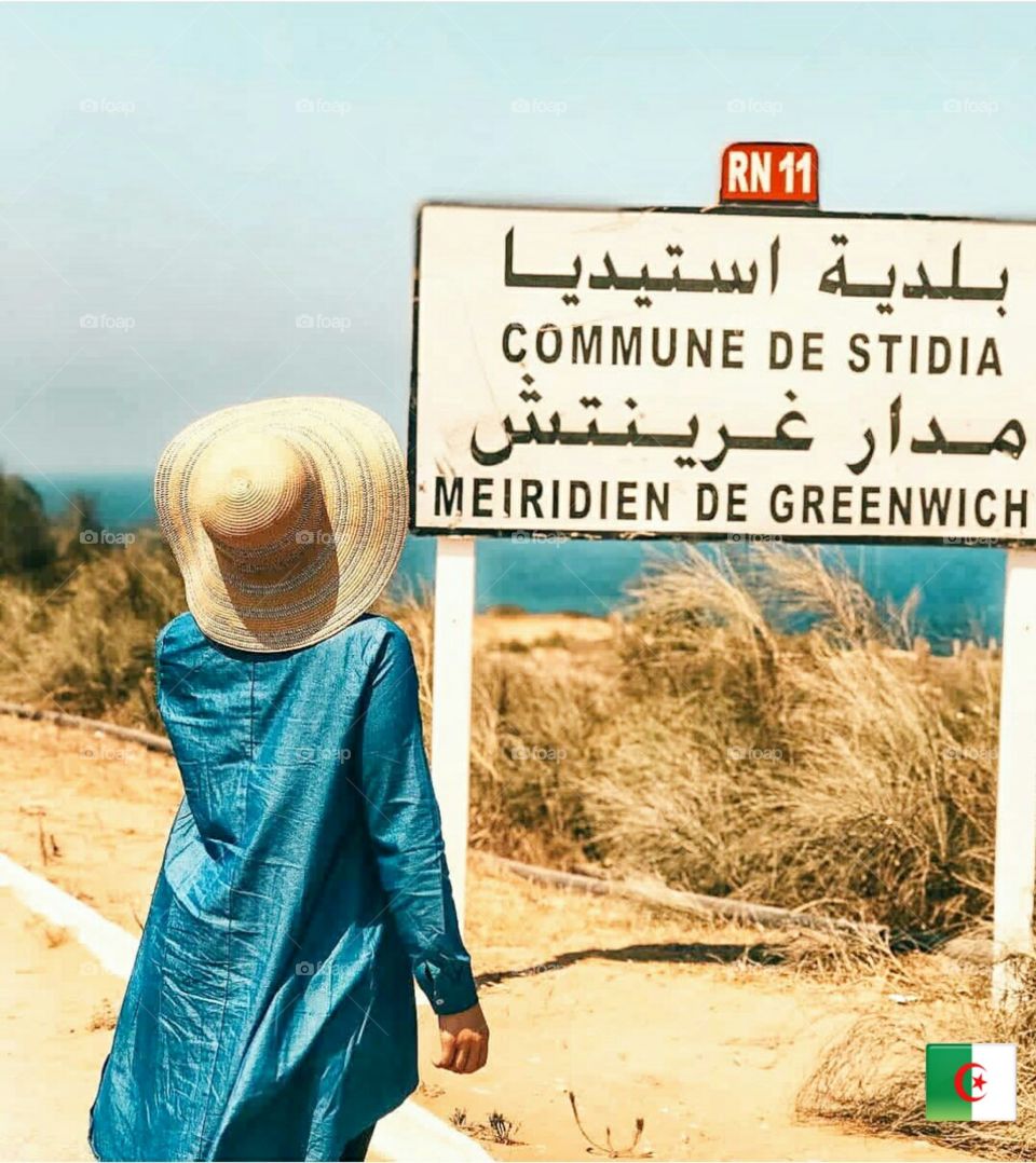 Meiridien de Greenwich ,algeria