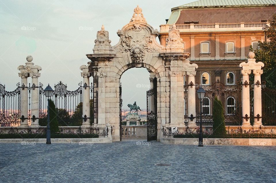 Castle Arch, Budapest, Hungary