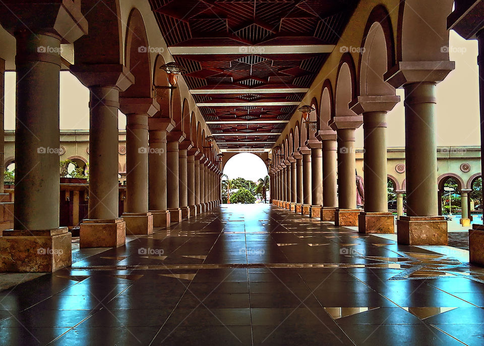 inside Islamic centre