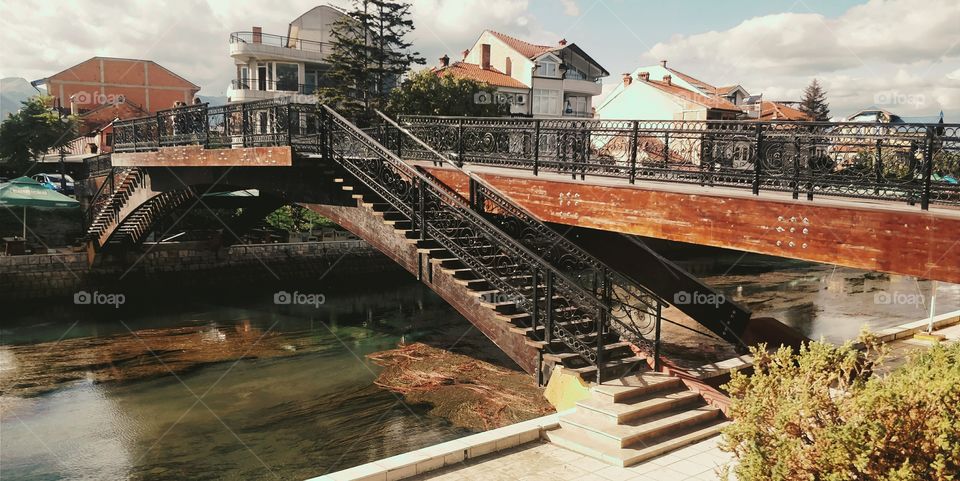 Bridge Over Drin River