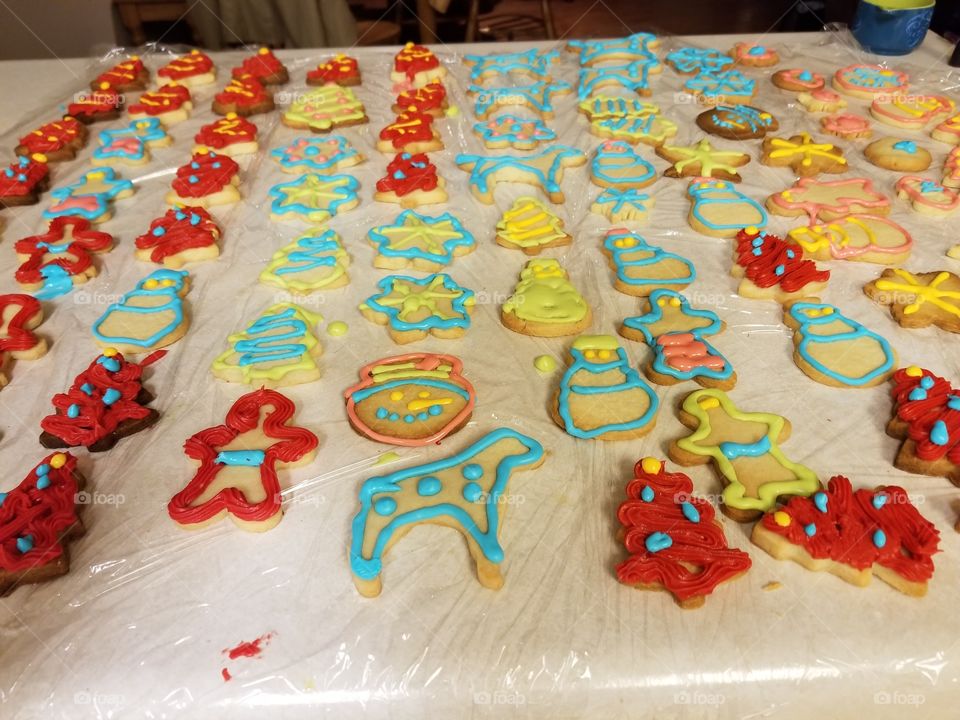 Christmas cookies,  gingerbread cookies, sugar cookies, decorated cookies