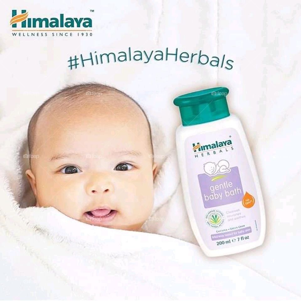 Himalya baby bath