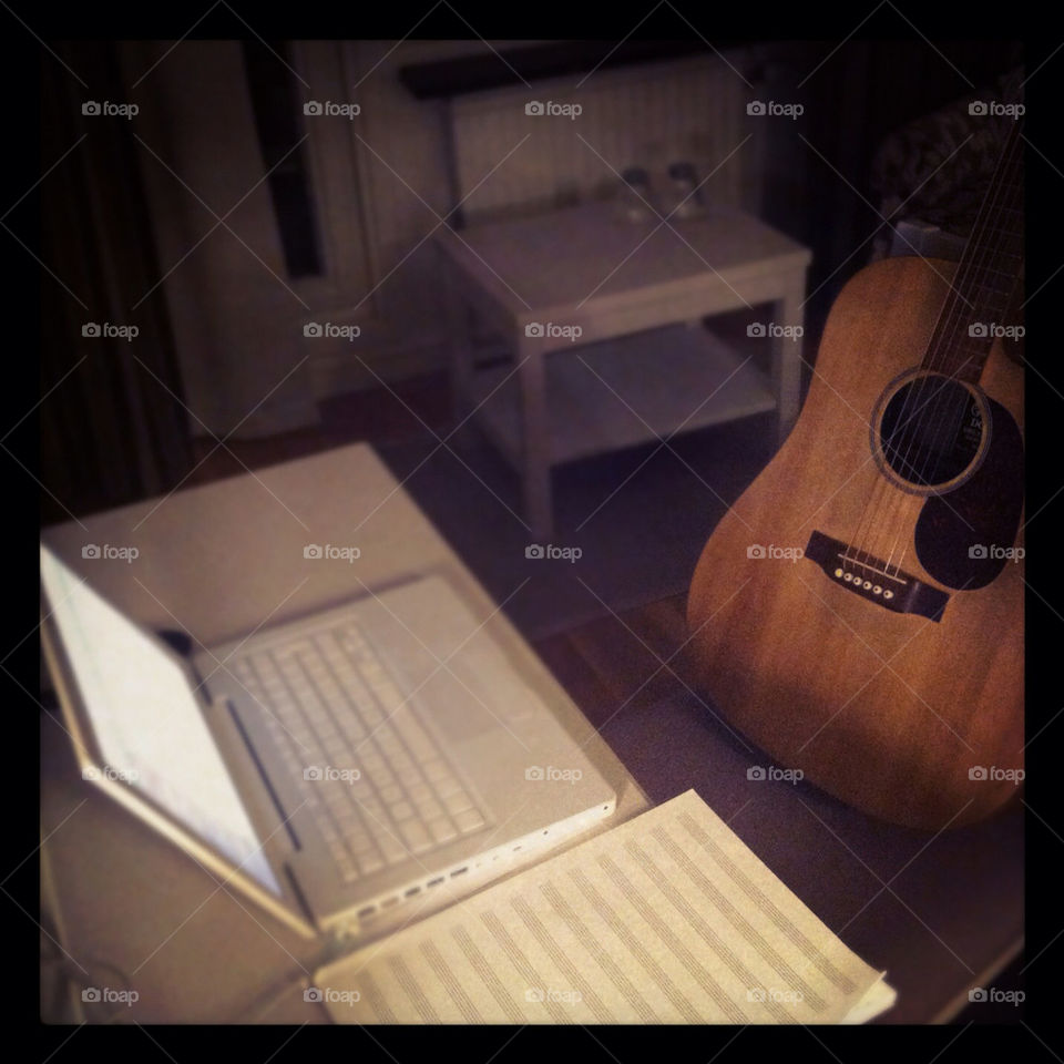night hotel writing music by grahna