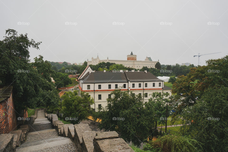 Lublin city view