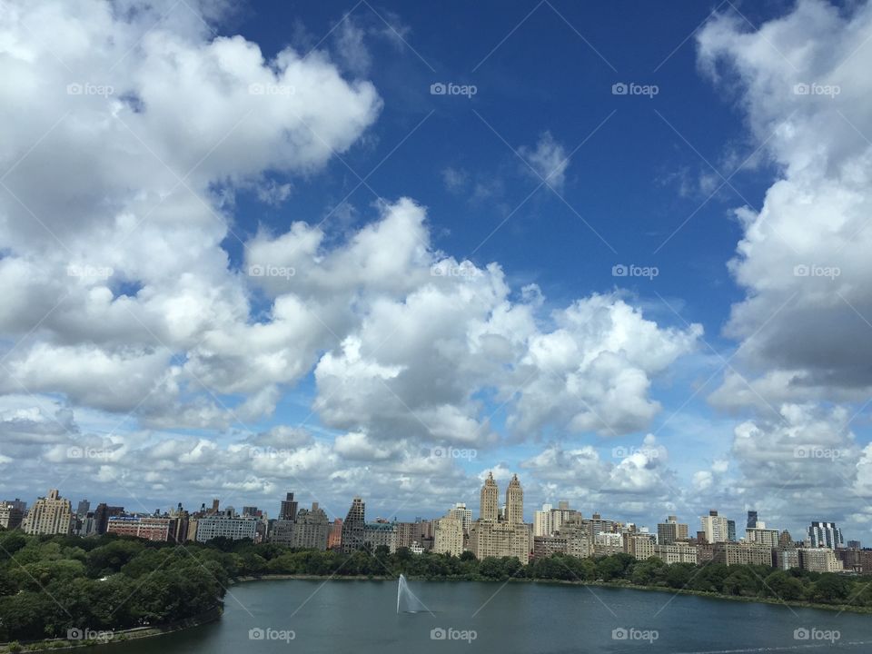 New york city. At work