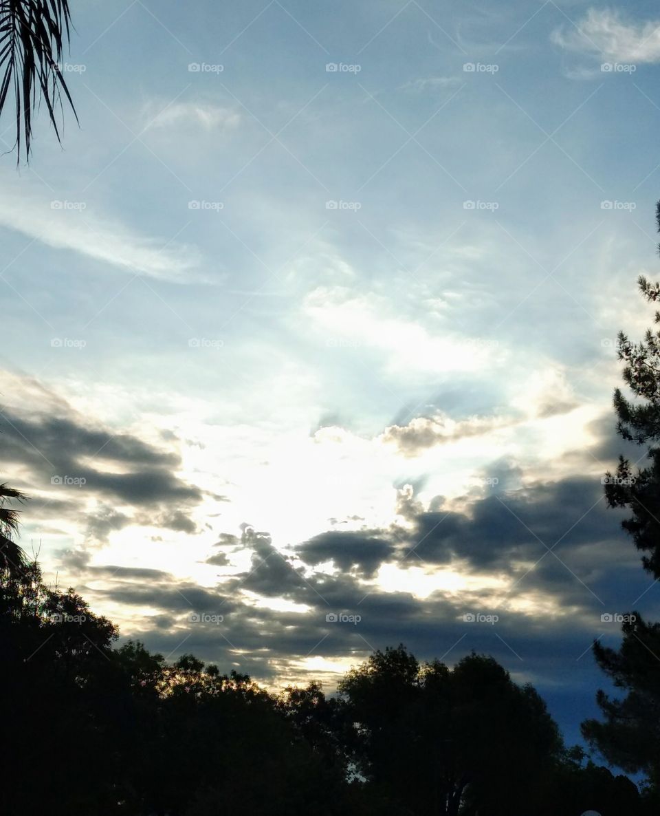 Arizona morning sky