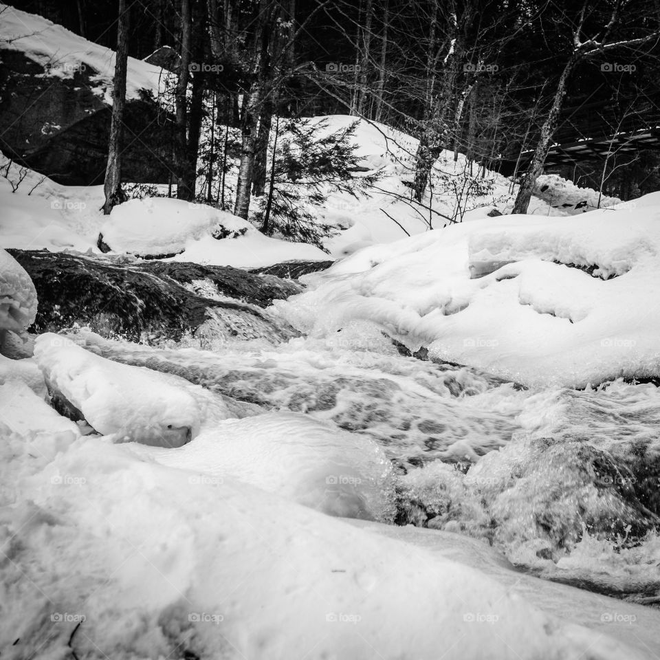 Splash of cold water