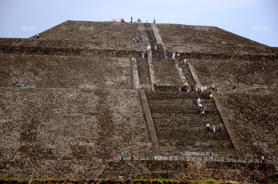 Teotihuacan temple