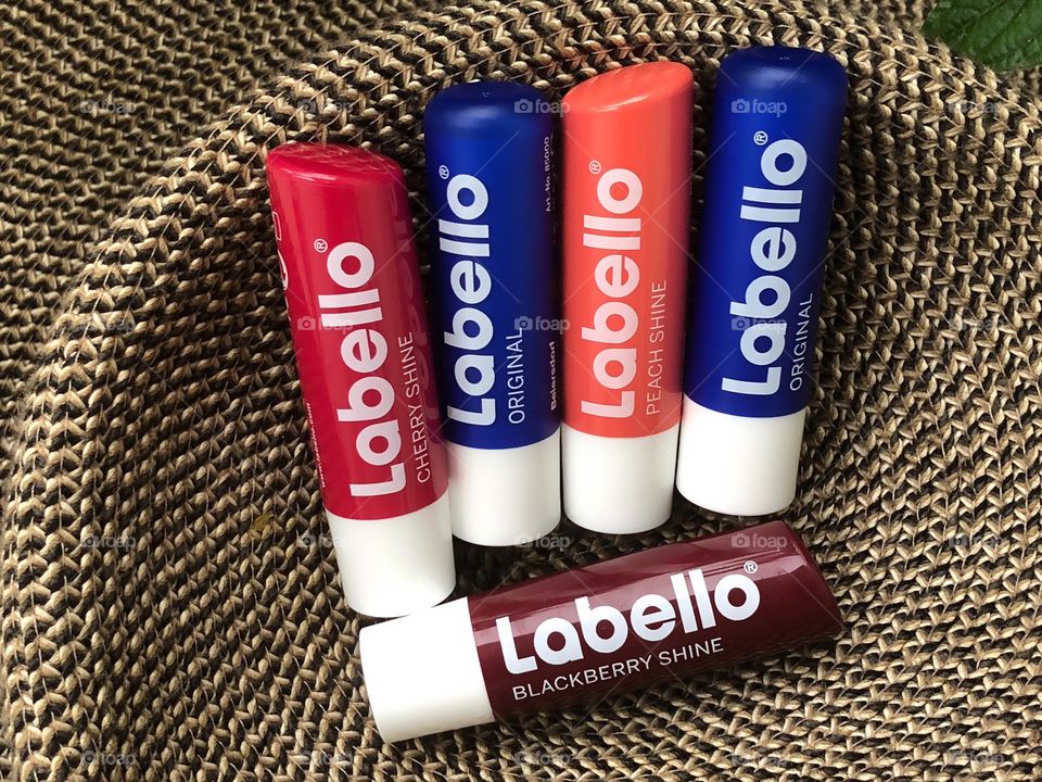 Refreshing Labello Lip balms .