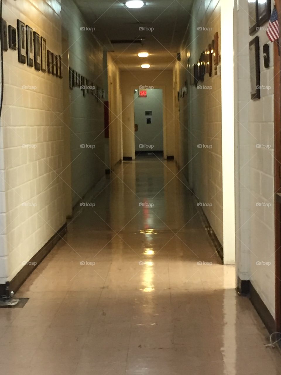 Spooky hallway
