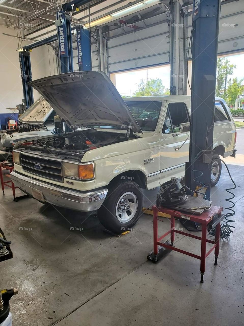 Not OJs White Bronco