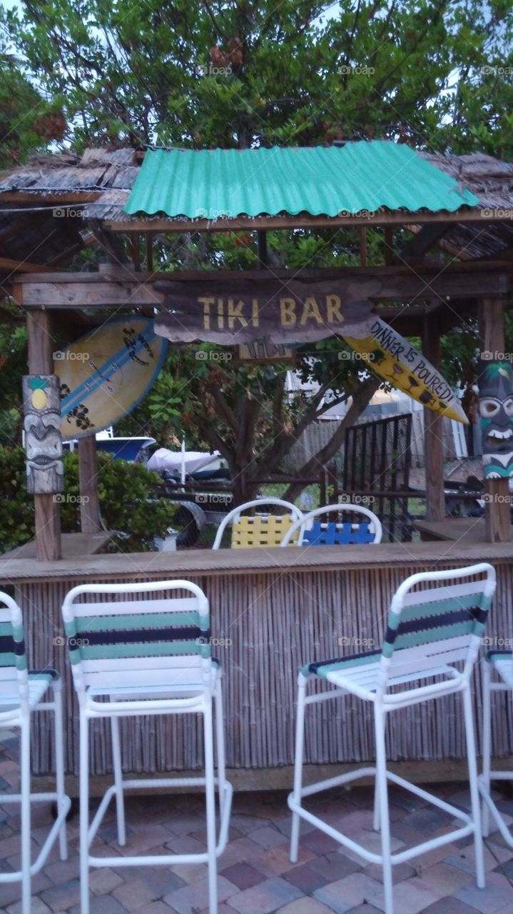 tiki bar