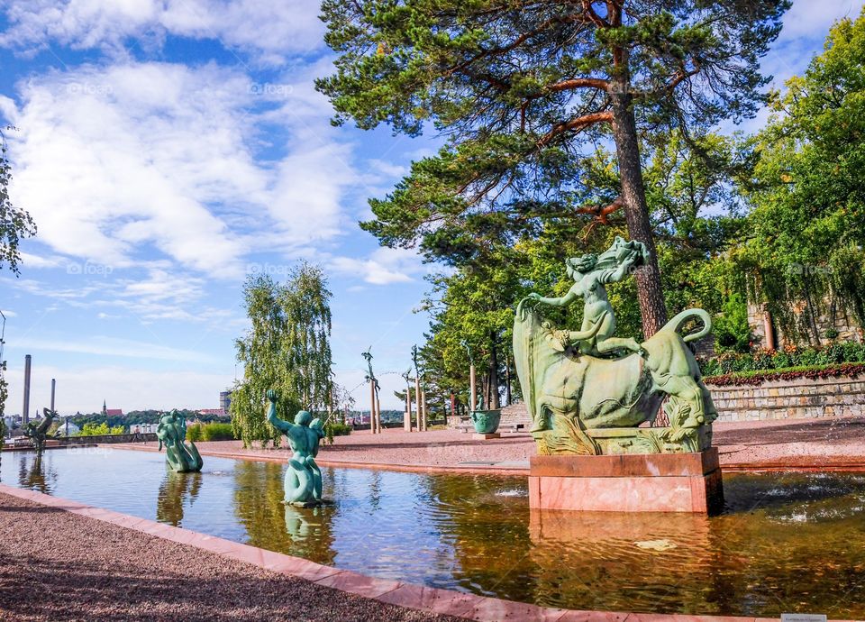 millesgården sculpture garden