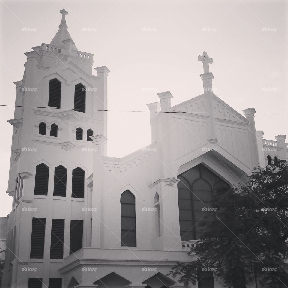 Key West Church. Across the street from my hotel