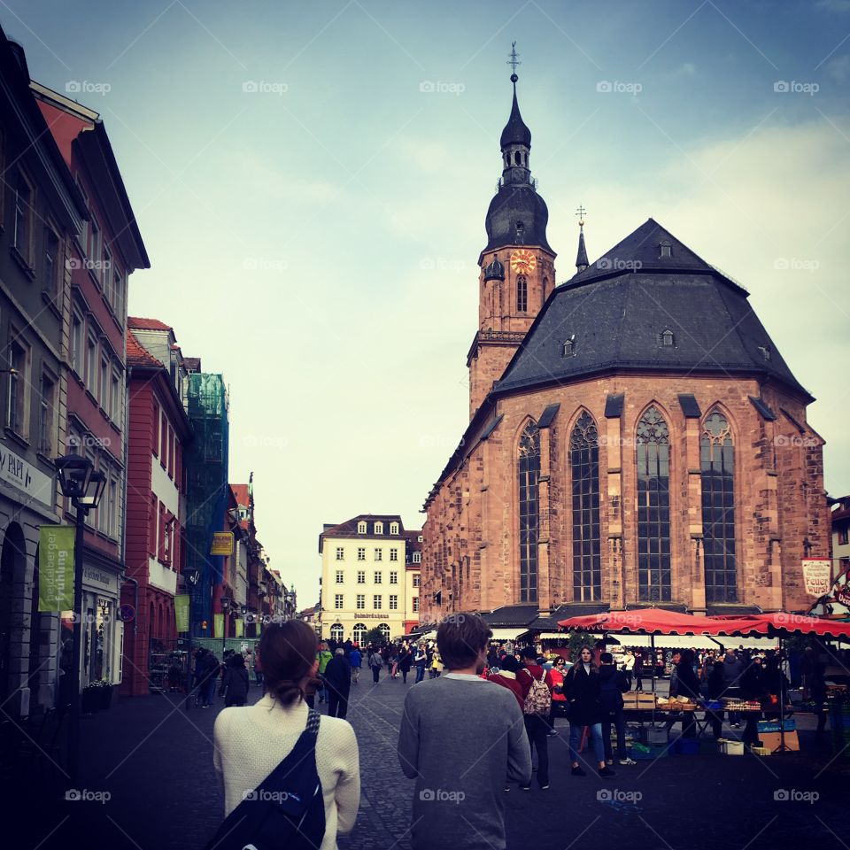 Walking Heidelberg. 