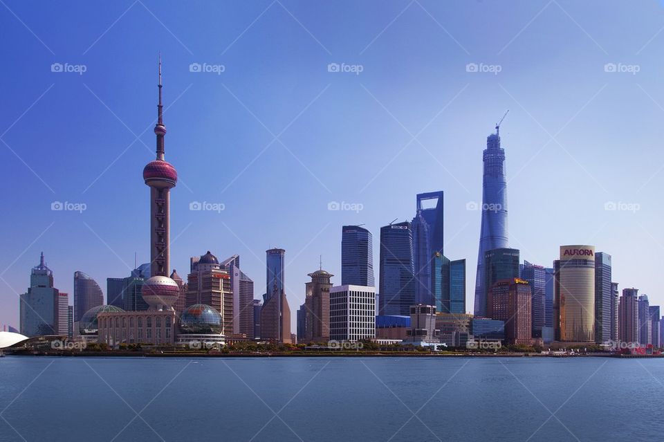 Shanghai skyline