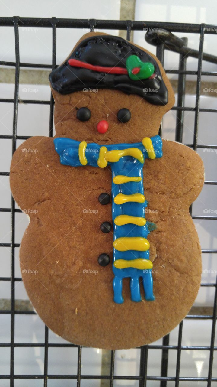 #gingerbread snowman