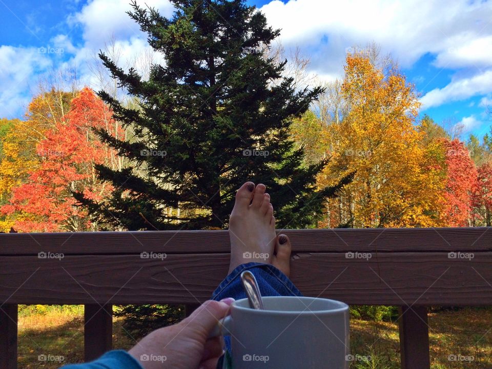 Tea in mountains. How every morning should start!