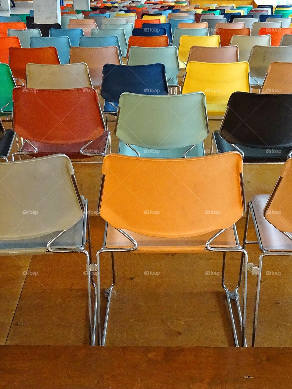 Colorful chairs