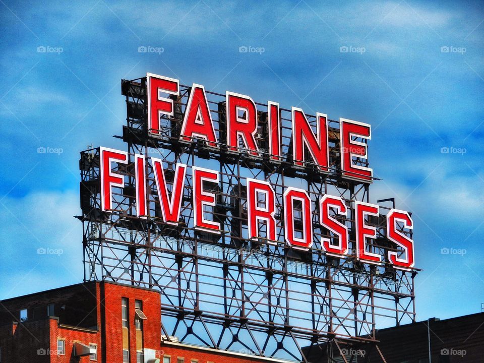 Montreal landmark Farine Five Roses