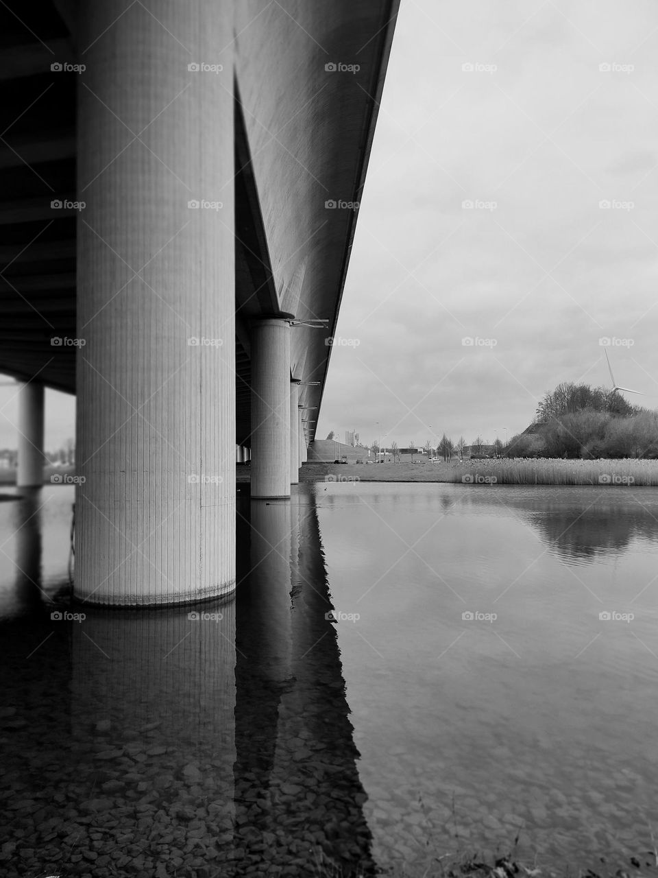 The new canal bridge, Hainaut