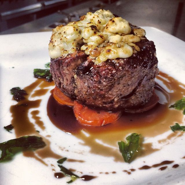 Wild Mushroom Restaurant Steak 