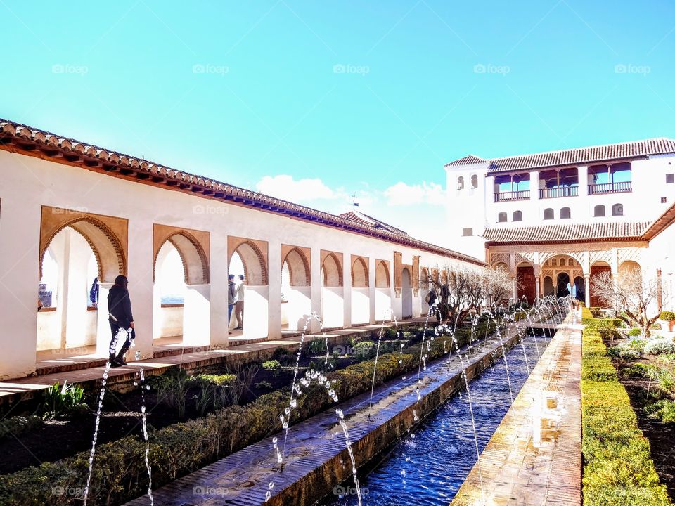 Alhambra in Granada, Spain