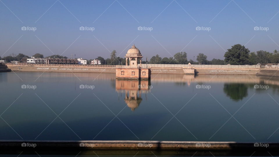 holy pond in the city....GOMTI...