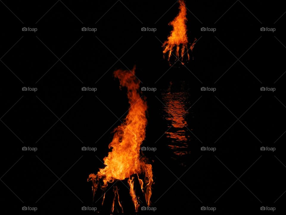 Fire on water. Waterfire tradition 