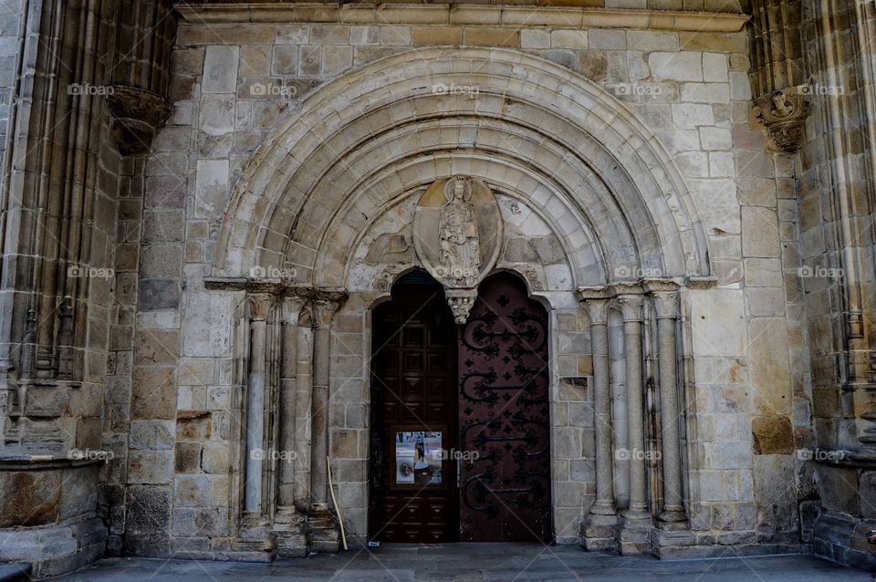 Catedral de Lugo. Portada Norte de la Catedral de Santa María de Lugo (Lugo - Spain)