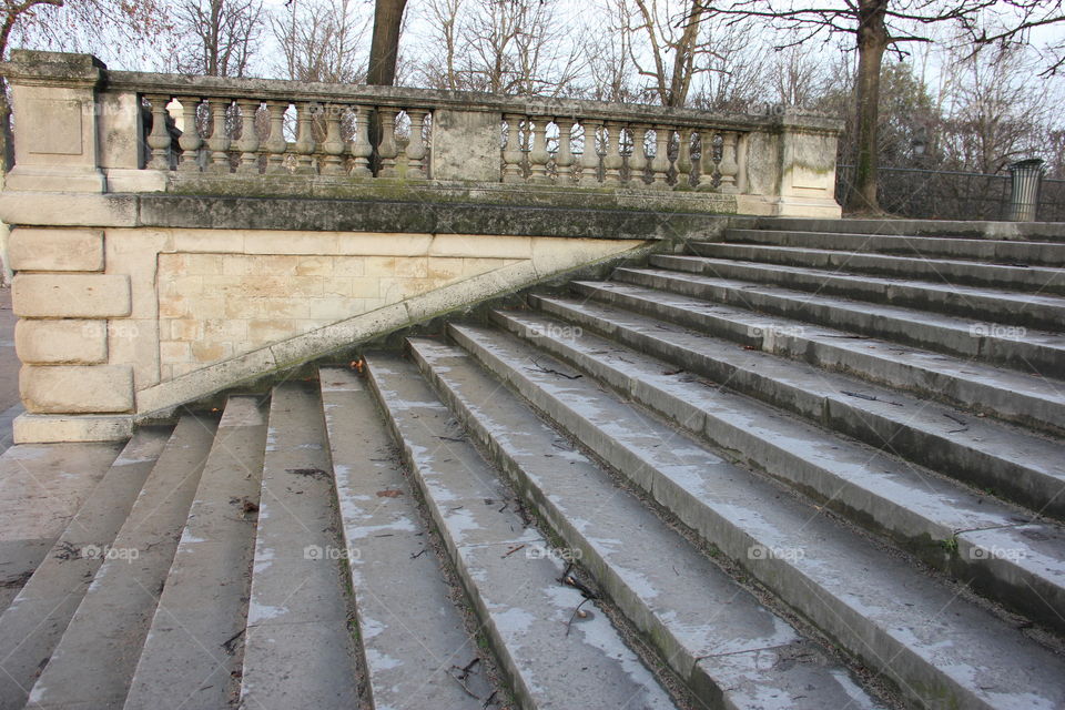 Stairs in the park