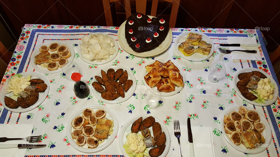 cena a base di pesce