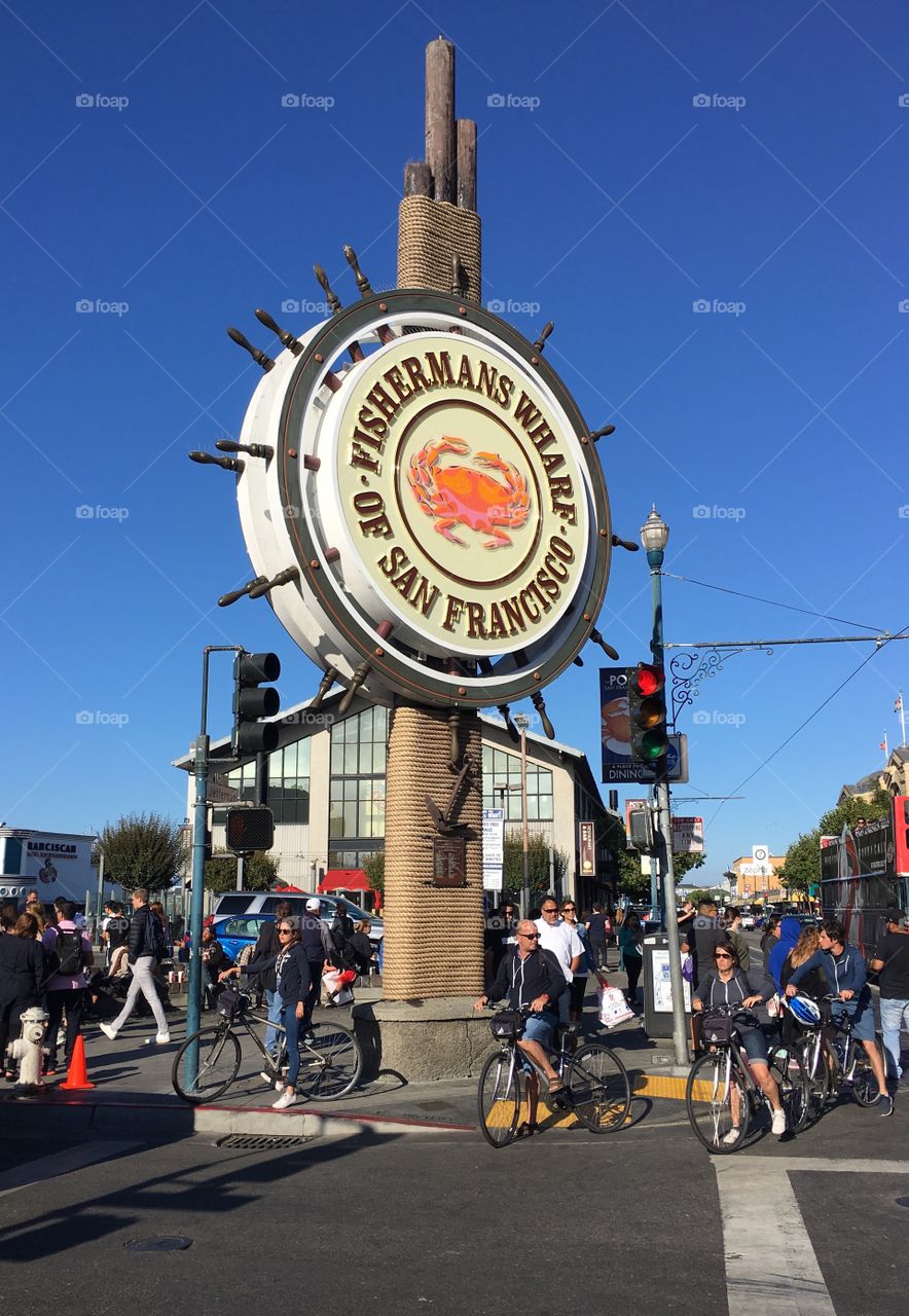 Fishermans Wharf of San Francisco