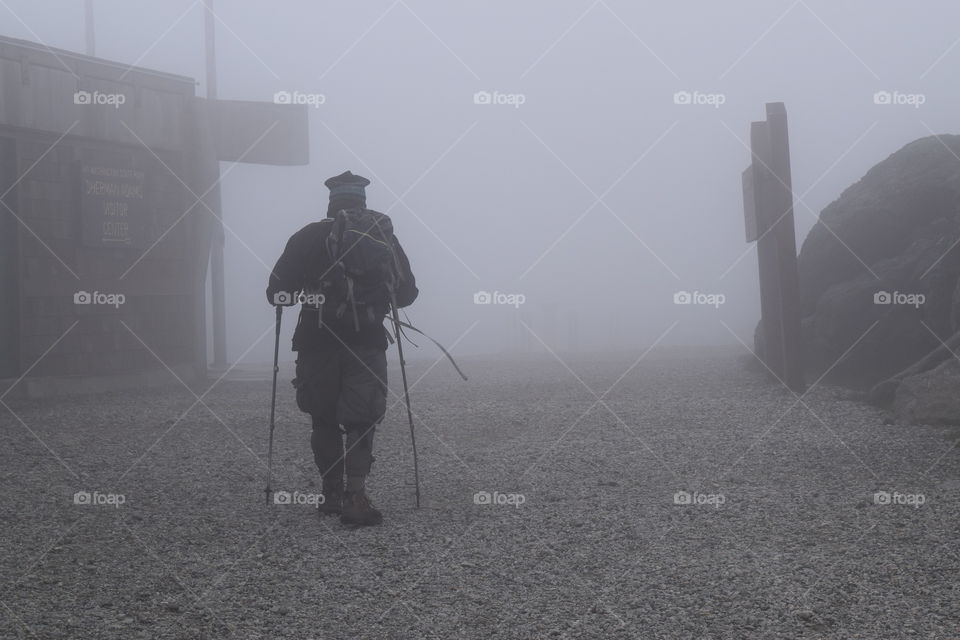 Winter hiker 