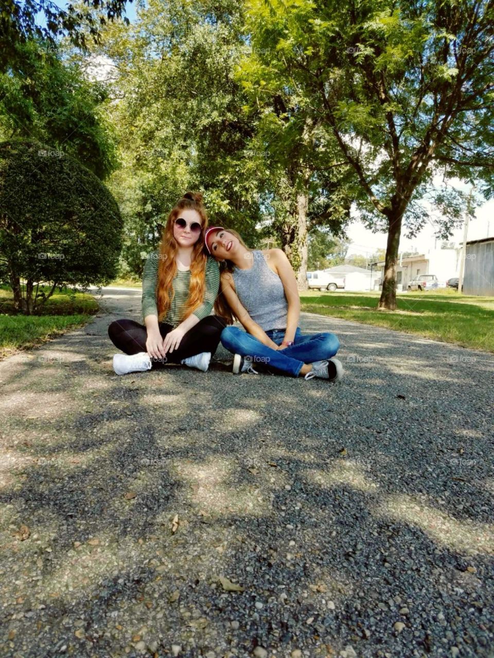 Relaxing In The Park