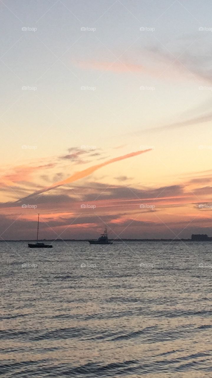 Beautiful sunset -Miami, Fl