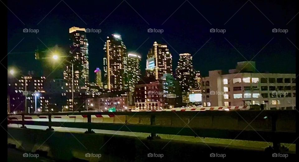 This picture was taken on top of the „Pulaski Bridge“ looking at the bridge and LIC, Queens behind it and perhaps in the furthest distance „Manhattan“. 2013. Hypnotic Productions