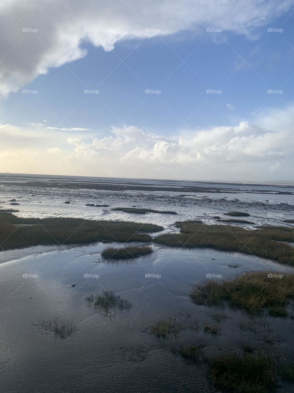 Severn beach view November 2023 uk 